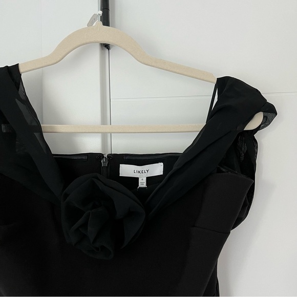 Likely Black Off-Shoulder Gown - Picture 6 of 8